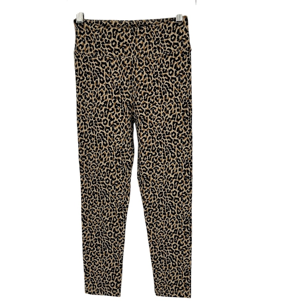 J. Crew Factory Cropped Everyday Legging Size XXS Animal‎ Print Stretch NWT